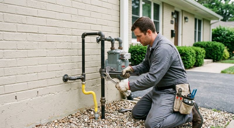 Gas Line Installation in Annapolis, MD