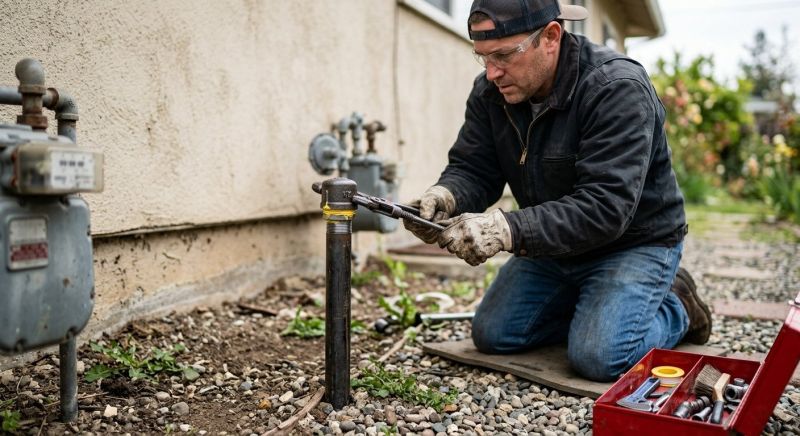 Gas Line Repair in Fredericksburg, VA