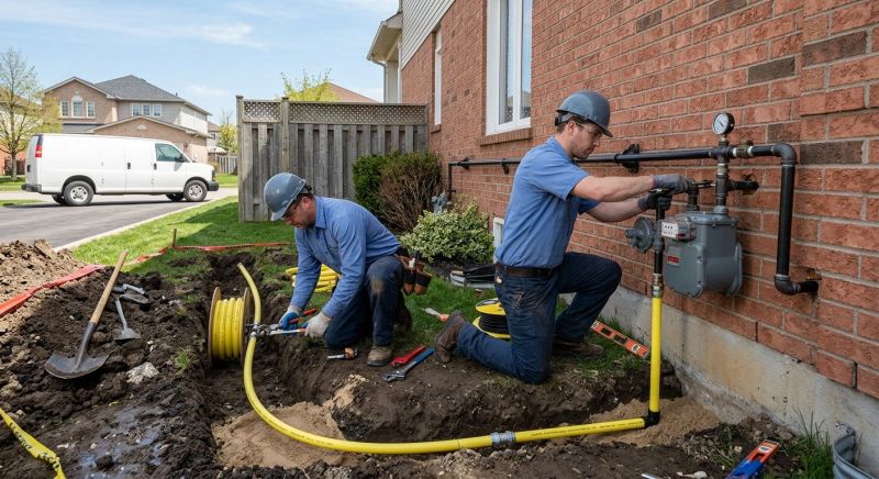 Gas Pipe Installation in Kansas City, MO